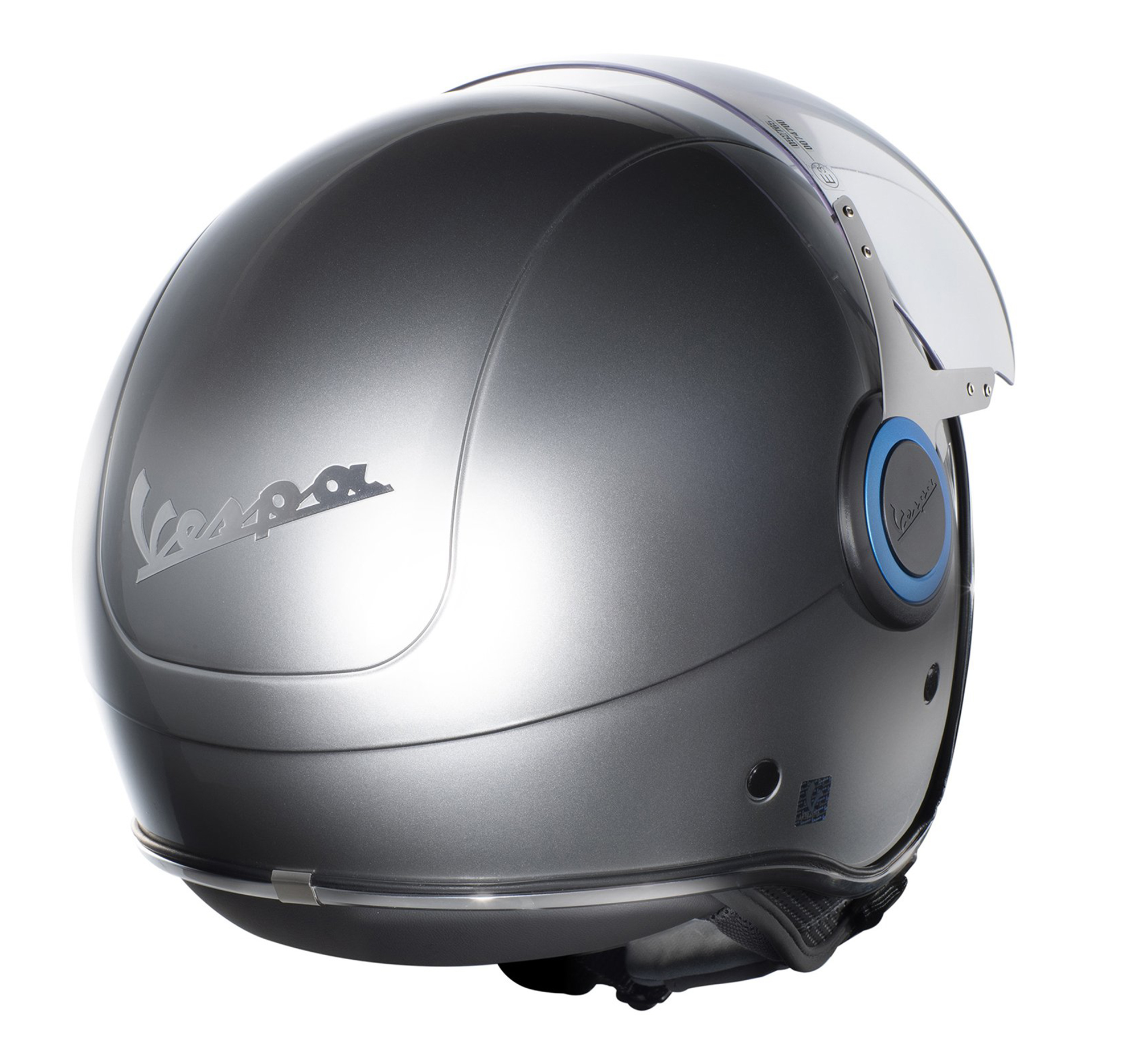 Vespa Jethelm VJ Elettrica, silber