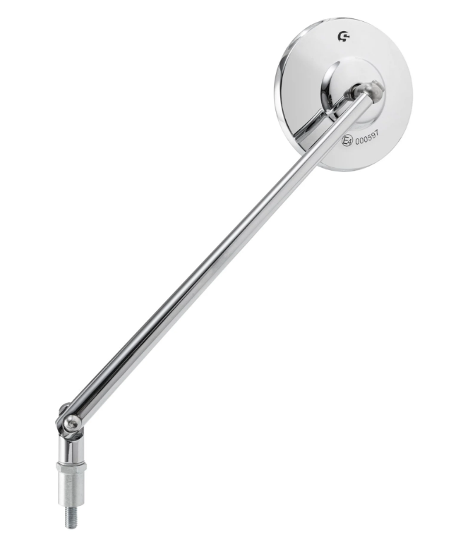 Standard Spiegel für Vespa, Linksgewinde, chrom