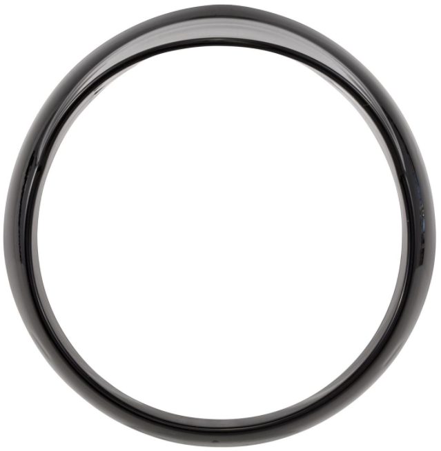 Lampenring für Vespa Primavera 50-150ccm 2T/​4T, schwarz glänzend