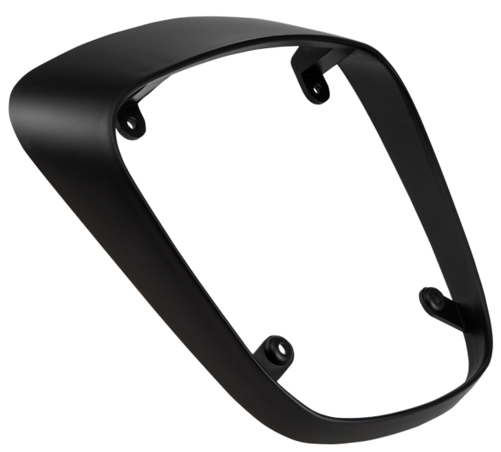 Rahmen Rücklicht für Vespa Primavera/​Sprint 50-150ccm ('18-), schwarz matt