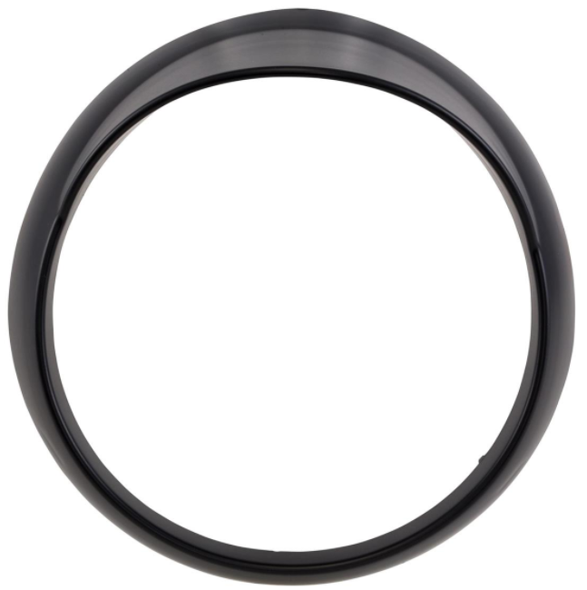 Lampenring für Vespa Primavera 50-150ccm 2T/​4T, schwarz matt