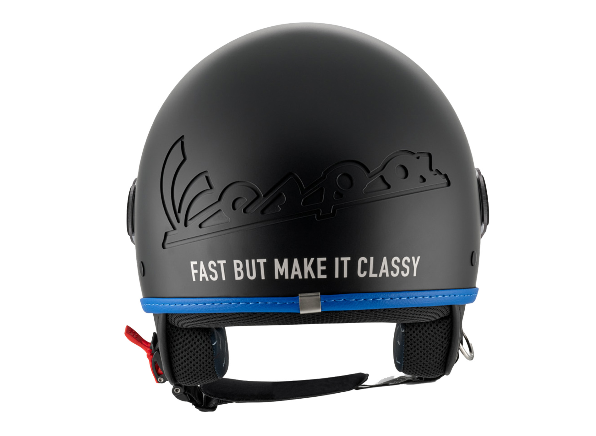 Vespa Jethelm Visor 4.0 DEC Blade schwarz matt
