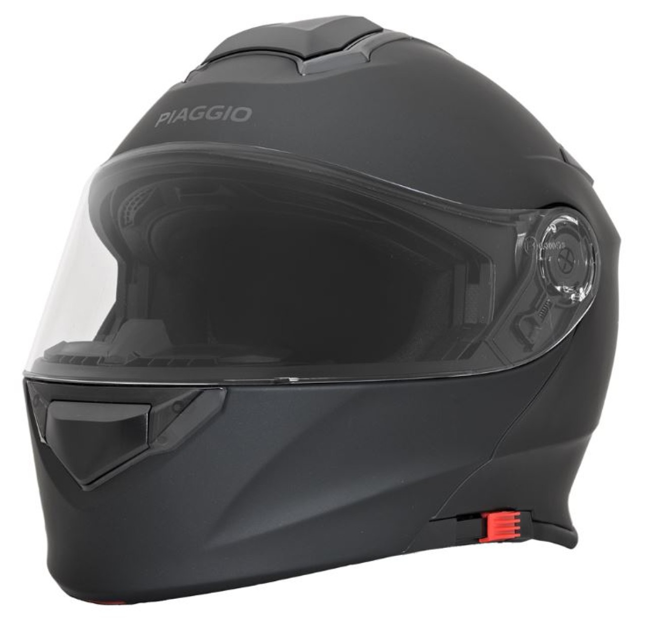 Piaggio Modularhelm schwarz matt
