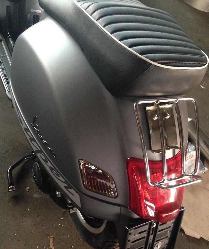 Gepäckträger hinten 70's für Vespa GTS/​GTV/GT 125-300ccm 4T LC, chrom