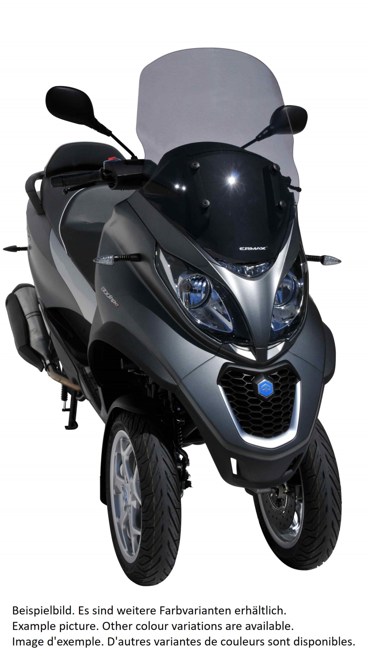 Windschild ERMAX Touring für Piaggio MP3 400 HPE (-22), klar