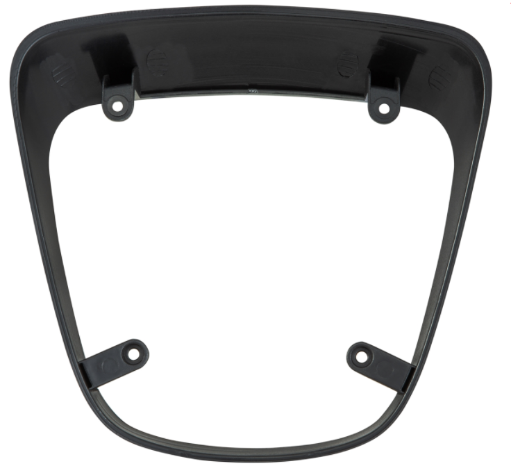 Rahmen Rücklicht für Vespa Primavera/​Sprint 50-150ccm ('18-), schwarz matt